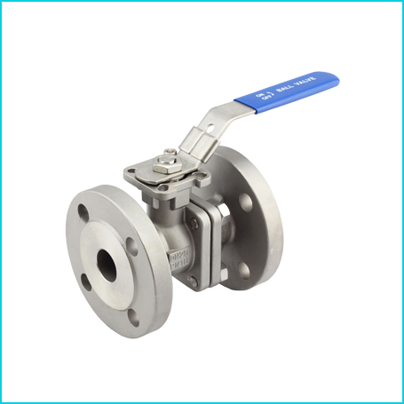 2PC FLANGED BALL VALVE WITH DIRECT MOUNTING PAD(ANSI)